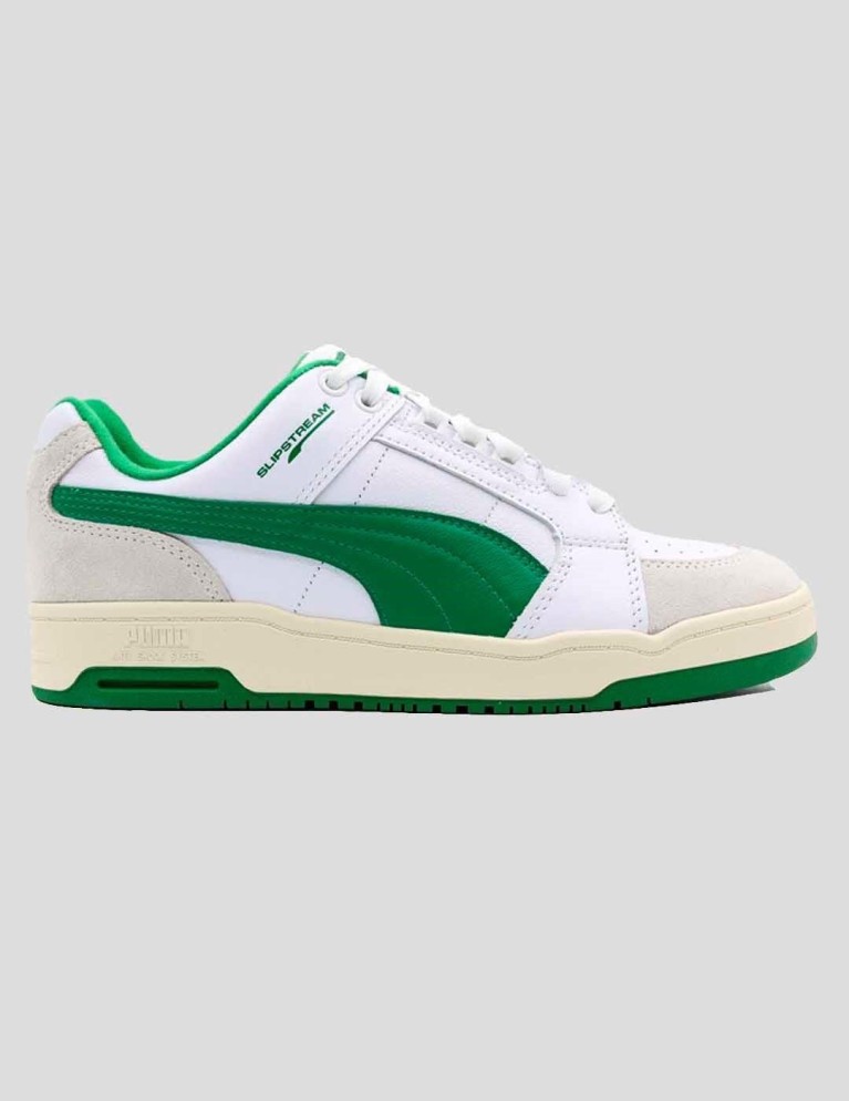 Zapatillas PUMA slipstream retro puma white-amazon green